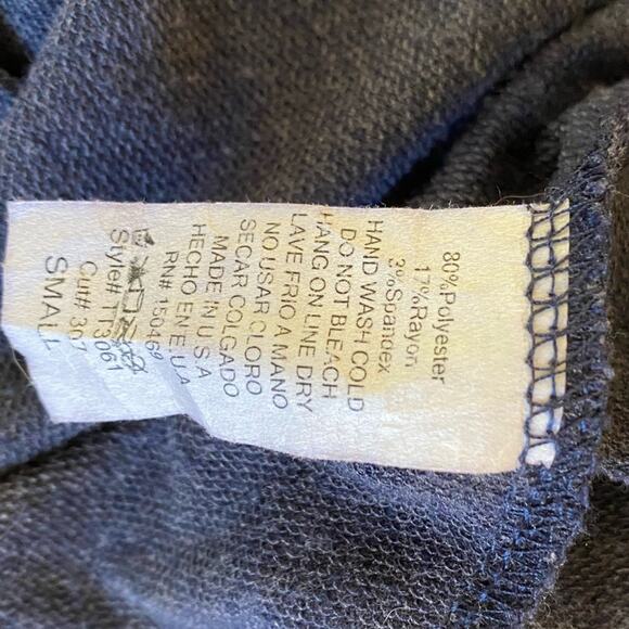 Raw Edge Ruffle Colorful Sleeve Oversized Sweatshirt - Picture 5 of 5